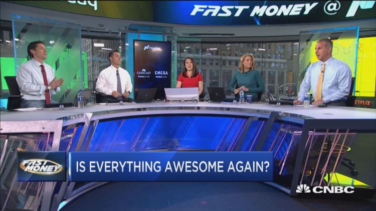 Here's why traders think everything is awesome again as we head into earnings season