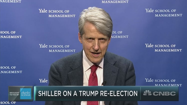 A Pres. Trump reelection win would help boost stock prices: Robert Shiller