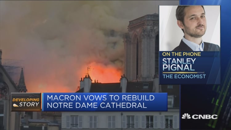 It could take 'decades' to rebuild Notre Dame, expert says