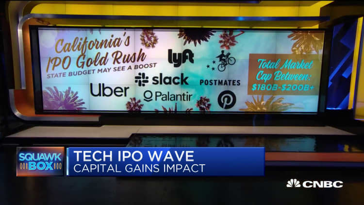 IPO tech wave could bring billions to California
