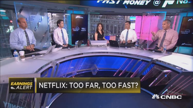 Here's why Netflix is falling after its earnings report
