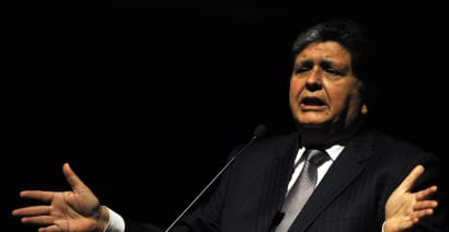 Peru's ex-president Garcia dies after shooting himself to avoid arrest