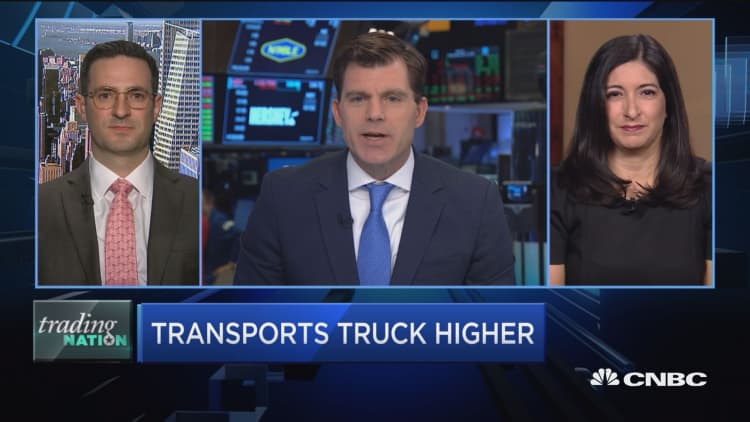 Trading Nation: Risk reward is favorite in trucking transports