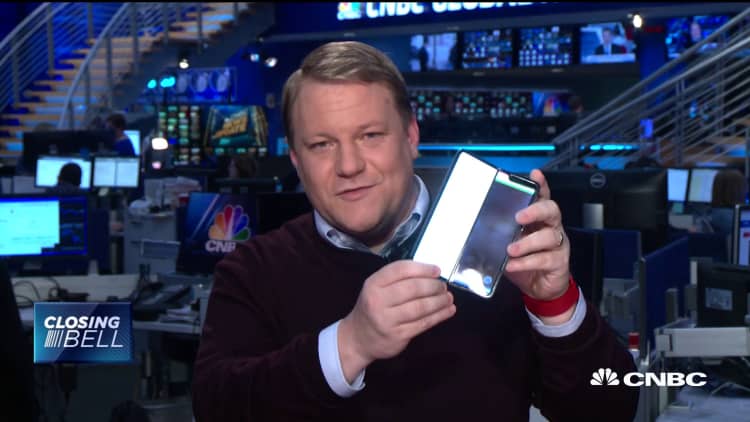 CNBC's Samsung Galaxy Fold test phone breaks after two days