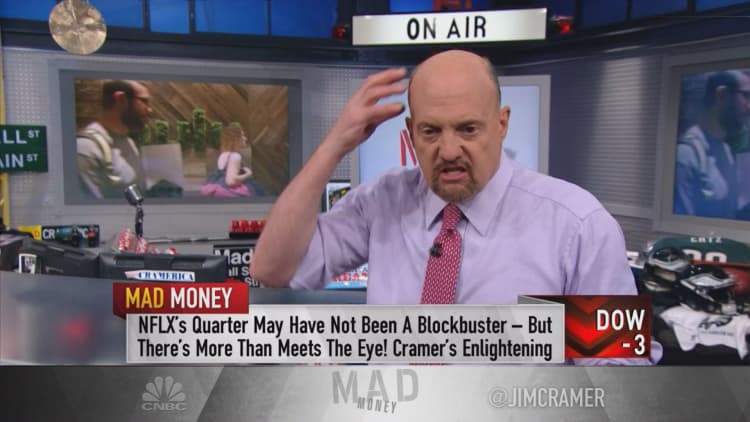 Cramer: Netflix's content will be enough to hang with Disney, streaming competitors