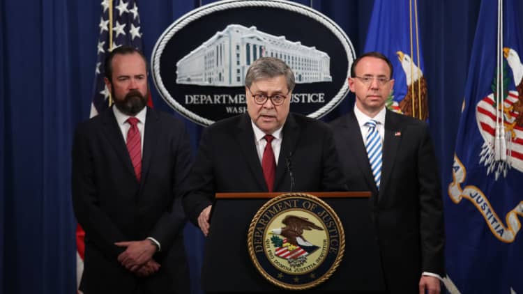 Watch Attorney General Bill Barr's complete statement on the Mueller report