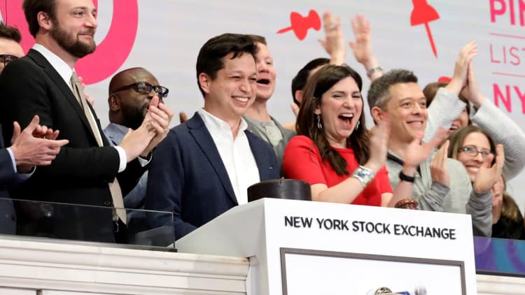 Watch CNBC's full interview with Pinterest CEO Ben Silbermann following the company's IPO