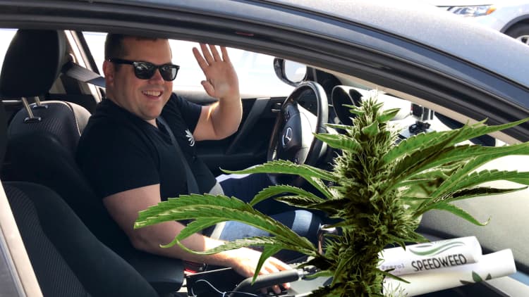Here's what it's like to deliver weed in LA
