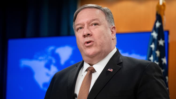 Pompeo says he's never surprised, after Bolton exits White House staff