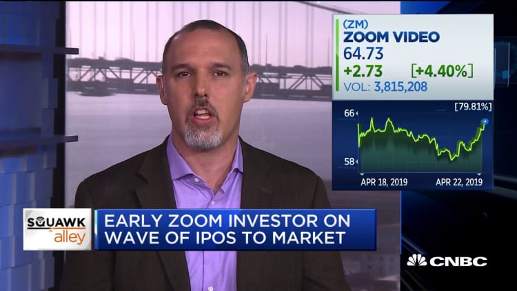Early Zoom investor on first day of trading, upcoming tech IPOs