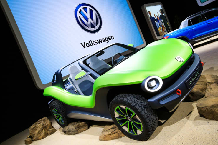 CNBC: 2019 NYIAS: Volkswagen ID Buggy 1
