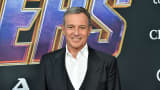 Bob Iger attends the World Premiere of Walt Disney Studios Motion Pictures 'Avengers: Endgame' at Los Angeles Convention Center on April 22, 2019.