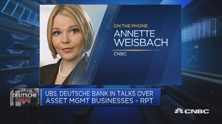 Deutsche Bank, UBS asset management units in merger talks: Report