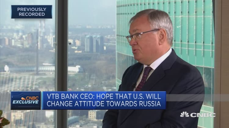 VTB chairman: Hope Ukraine-Russia relations improve under Zelensky