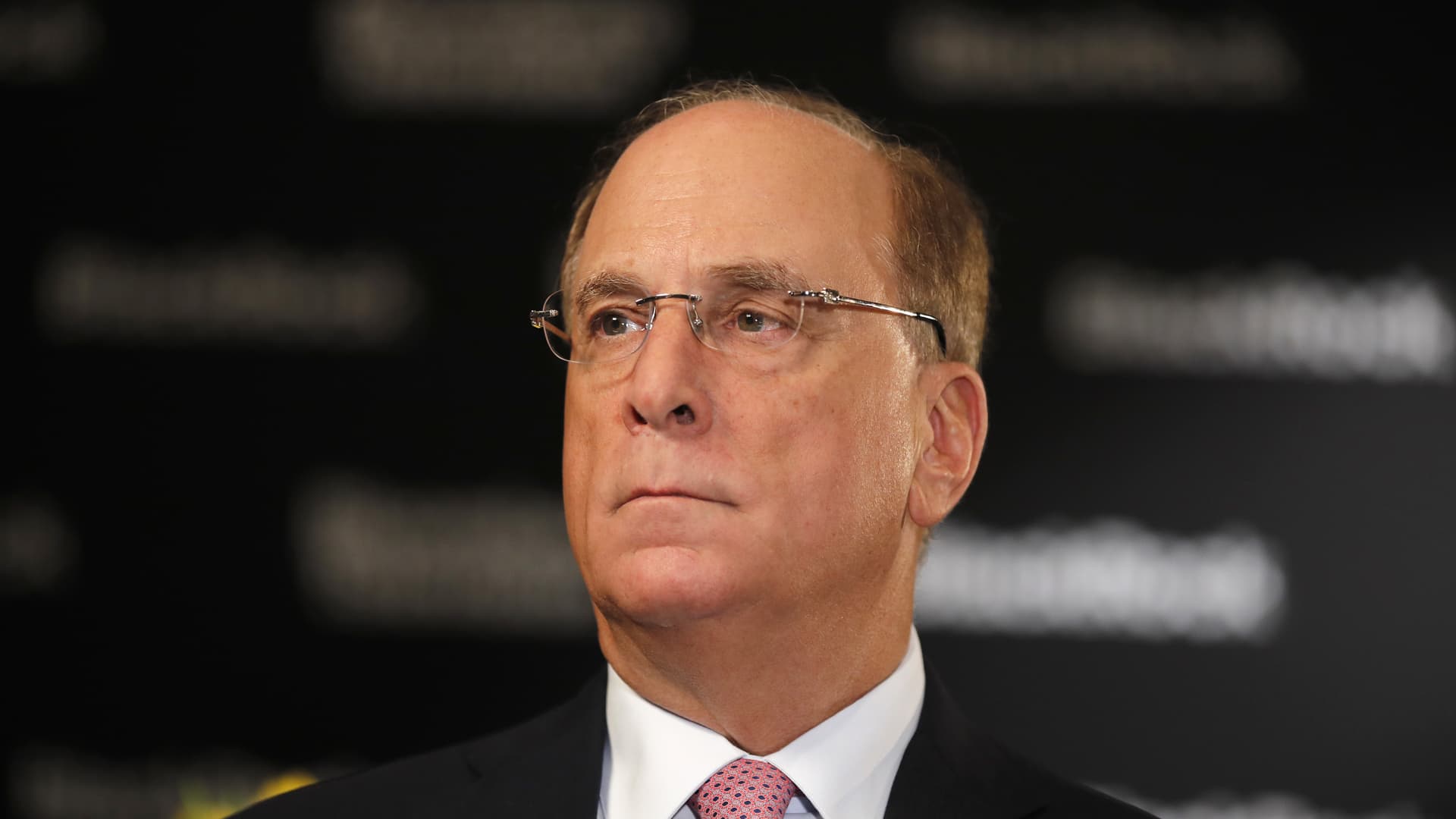 Larry Fink, chief executive officer of BlackRock Inc., in Zurich, Switzerland, on Thursday, March 7, 2019.