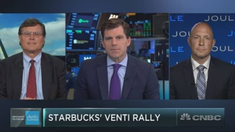 Starbucks is on a record-making streak heading into earnings