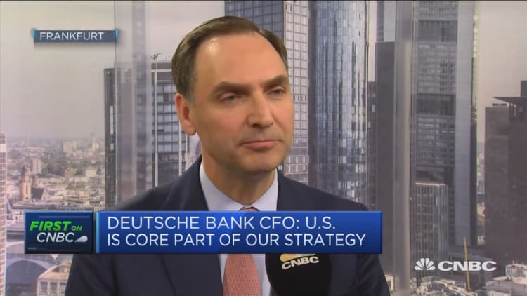 Deutsche Bank never felt political pressure over Commerzbank merger, CFO says