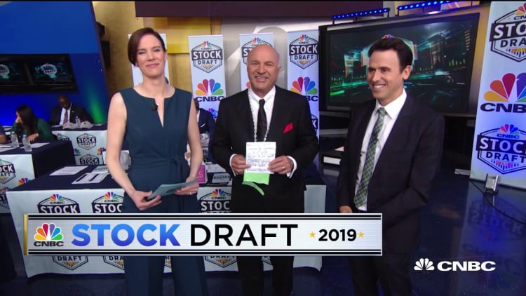 Jim Cramer makes his predictions for the 2019 Stock Draft winner