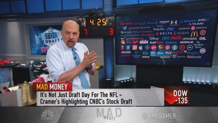 To win the 2019 stock draft, throw out conventional wisdom, says Cramer