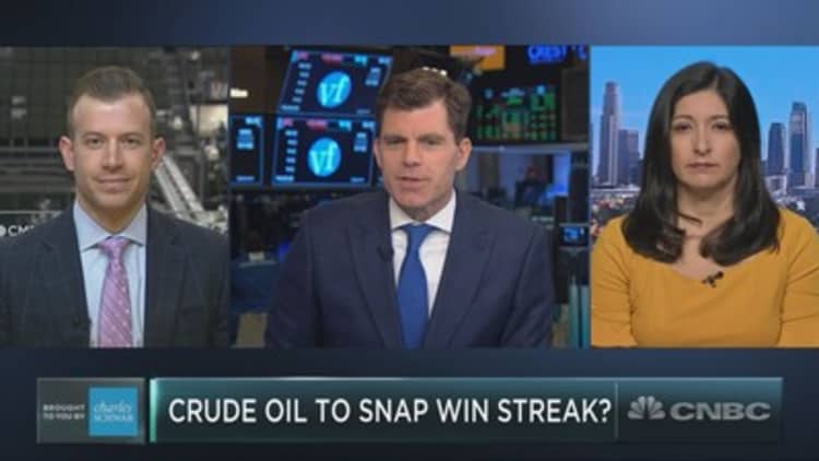 Crude oil rally is not over, technician says