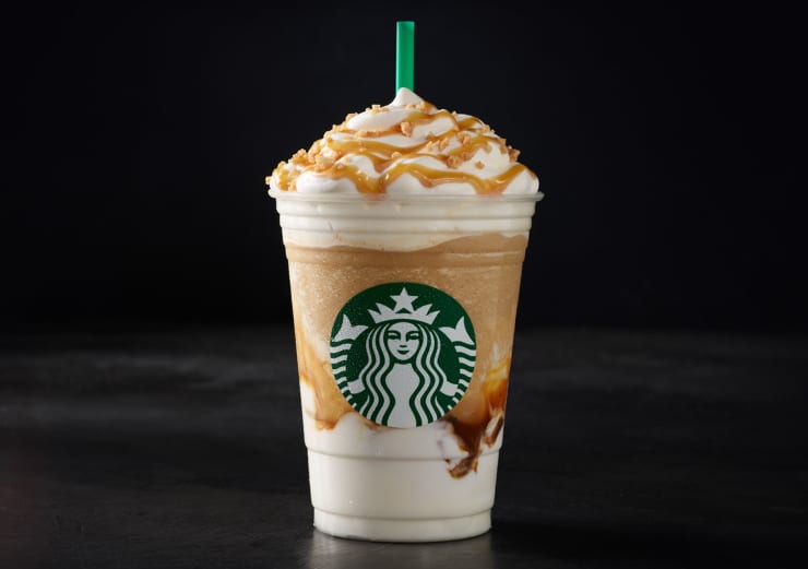 H/O: Starbucks Caramel Ribbon Crunch Frappuccino