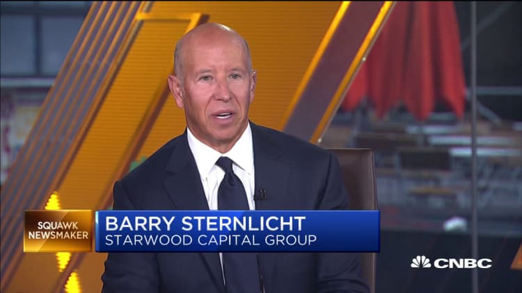 Economy will eventually slow down, says Starwood's Sternlicht