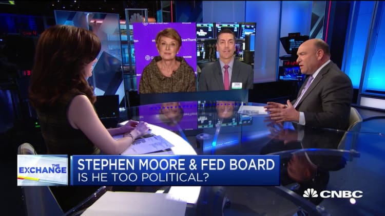 Markets would like a Stephen Moore on the Fed board, says Steve Grasso