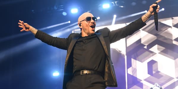 Rapper Pitbull, looking for the next big start-up investment, says biotech is a good bet