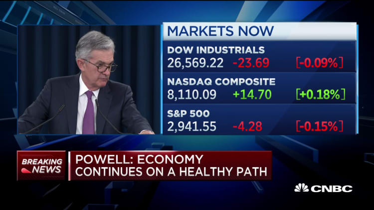 Powell: We expect inflation will move back up