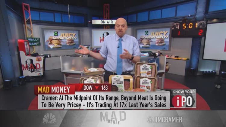 Buy Beyond Meat IPO below $35 after its debut