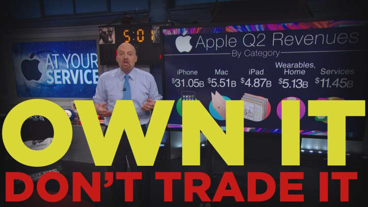 Cramer Remix: Own Apple, don't trade it — The stock could have more upside