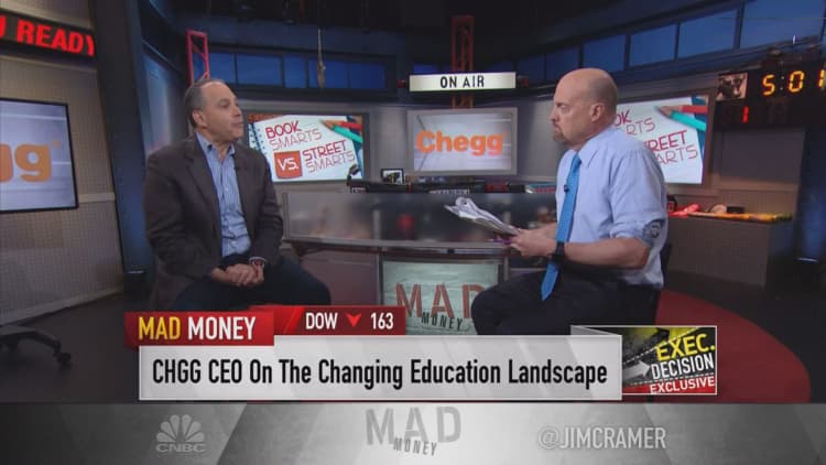 Chegg CEO: We believe the inevitable — People have to keep learning