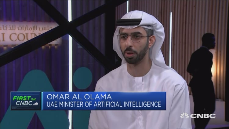 UAE minister of AI: Optimistic about technology, but cautious