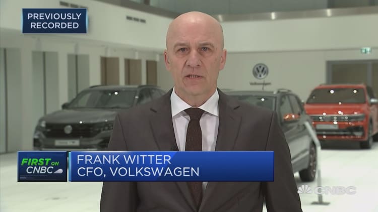 VW CFO: Special items related to diesel close to 30 billion euros