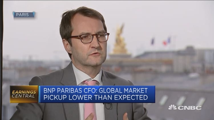 BNP Paribas not interested in any acquisitions at this stage, CFO says