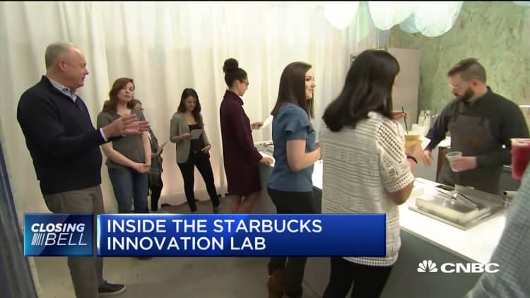 Inside the Starbucks innovation labs