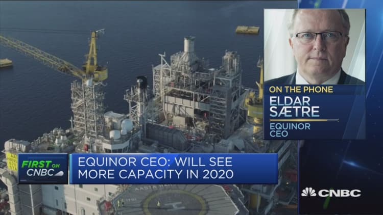 Equinor CEO: Iran sanctions, Venezuela tightening oil market balance