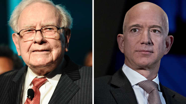 Warren Buffett to CNBC: Berkshire Hathaway has been buying Amazon