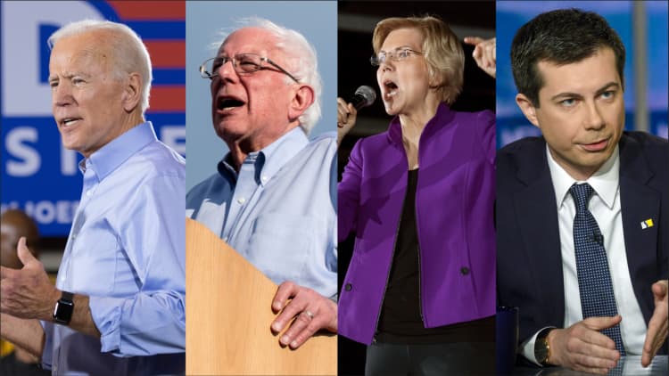 Here's where the 2020 Democratic front-runners stand on the issues