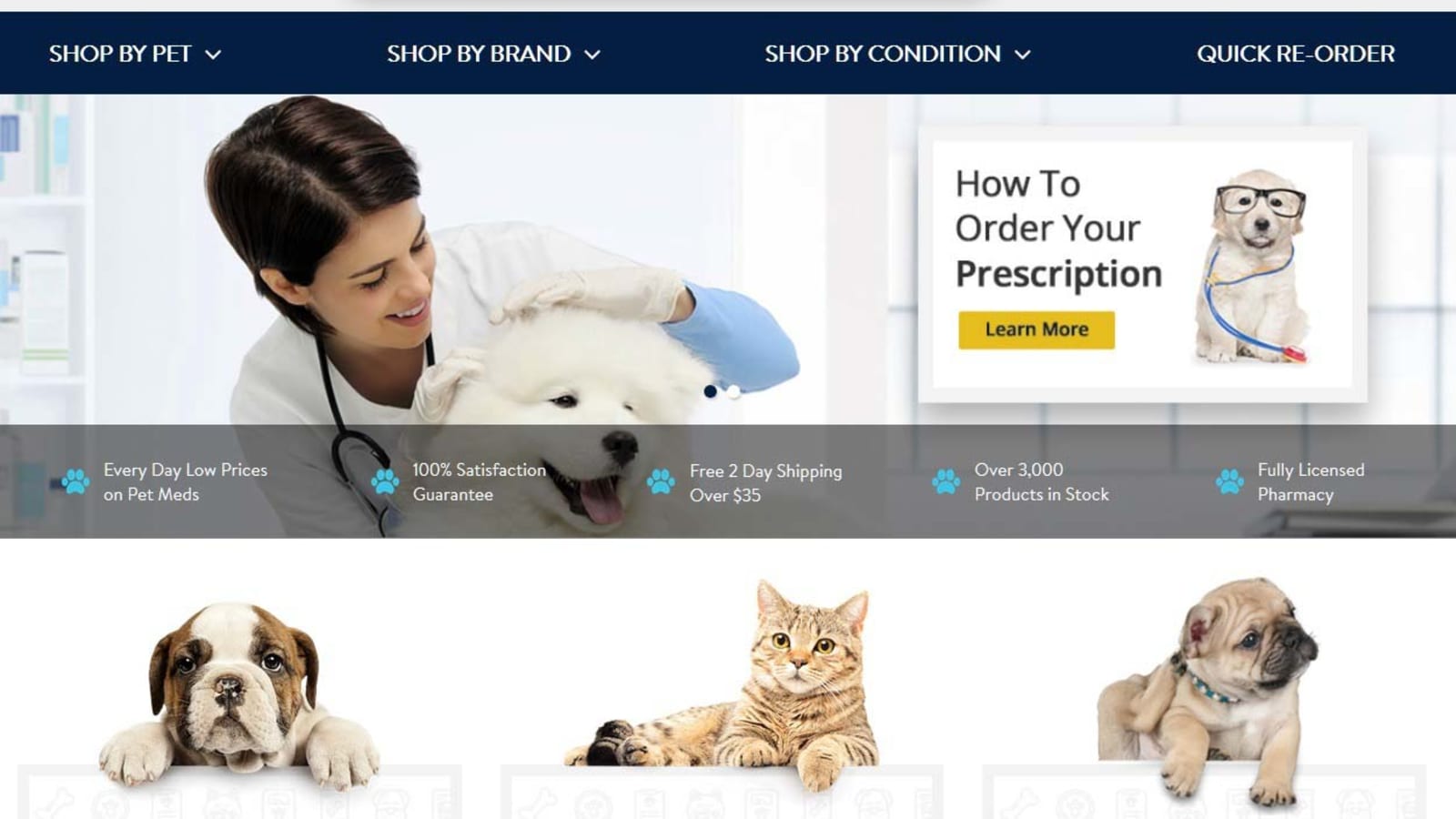 Walmart to open dozens of vet clinics, launch online pet pharmacy