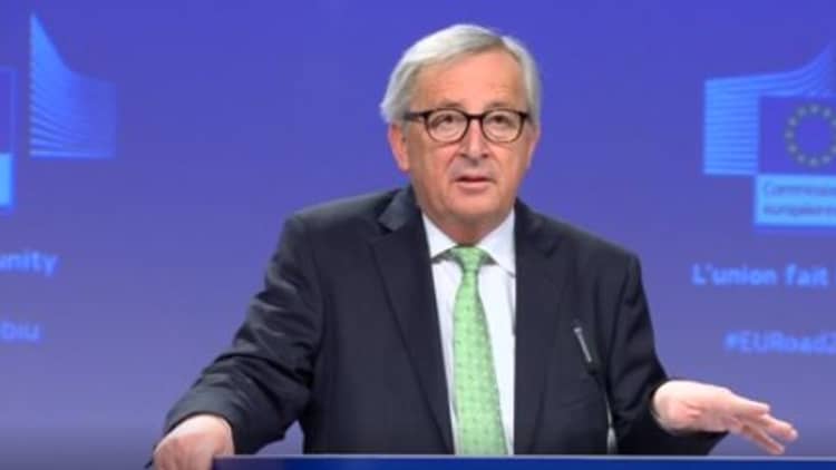 We can trust President Trump when it comes to trade, EU's Juncker says