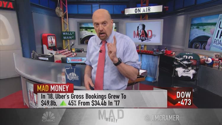 Uber's fundamentals not good—wouldn't buy Friday's open: Cramer
