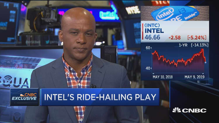 Intel's ride hailing play