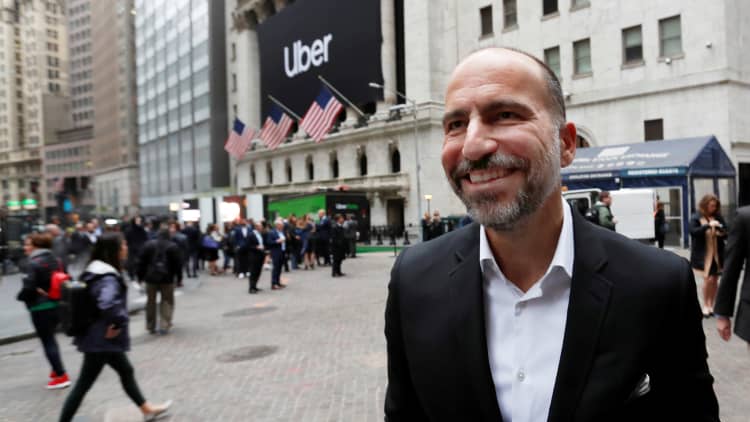 Watch CNBC's full interview with Uber CEO Dara Khosrowshahi ahead of its IPO