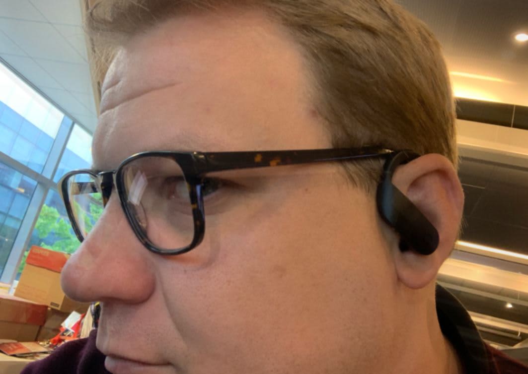 powerbeats pro with glasses