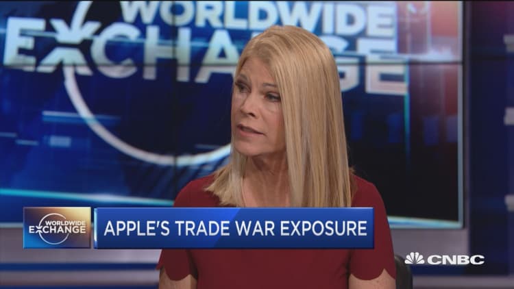 Martin: A US-China trade war would hurt Apple's sales all over the world