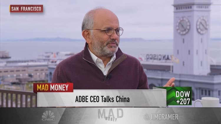 Adobe CEO 'optimistic' about prospects in wake of tariffs