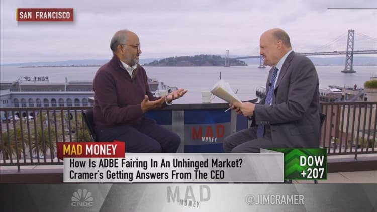 Adobe CEO: We're 'optimistic' about our prospects in the wake of tariffs