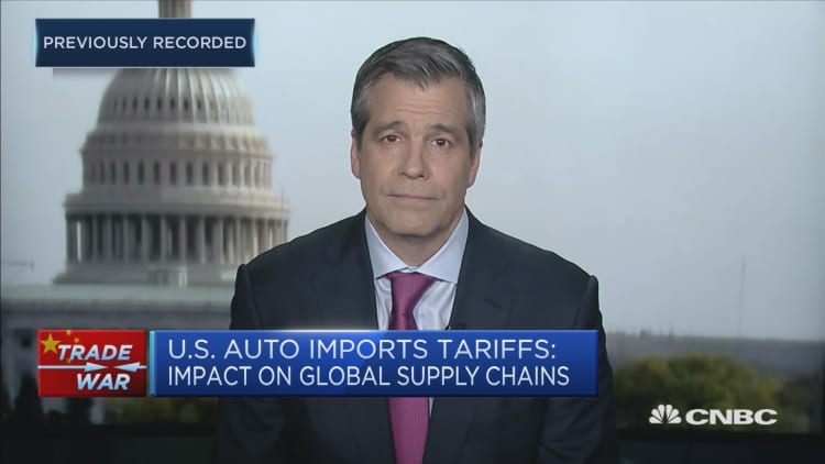 Tariffs on EU imports could be 'devastating' for US autos: CEO