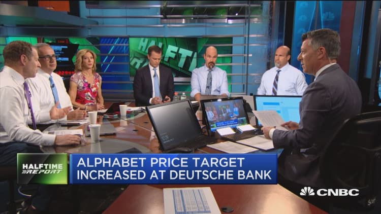 Deutsche Bank raised its price target on Alphabet